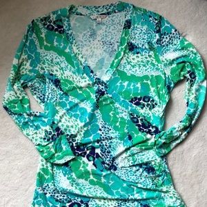 CAbi knit top 3/4 sleeve